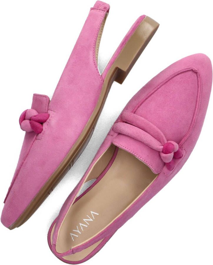 AYANA Slingbacks Dames 4919 Maat: 37 5 Materiaal: Suède Kleur: Roze