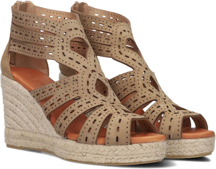 AYANA Yu693 Espadrilles Zomer Schoenen Dames Taupe