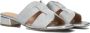 AYANA Slippers Dames 0325-8 Maat: 41 Materiaal: Textiel Kleur: Zilver - Thumbnail 1