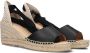 AYANA Yu127 Espadrilles Zomer Schoenen Dames Zwart - Thumbnail 1