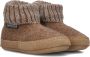 Bergstein Cozy Lux Pantoffels Sloffen Kids Bruin - Thumbnail 1