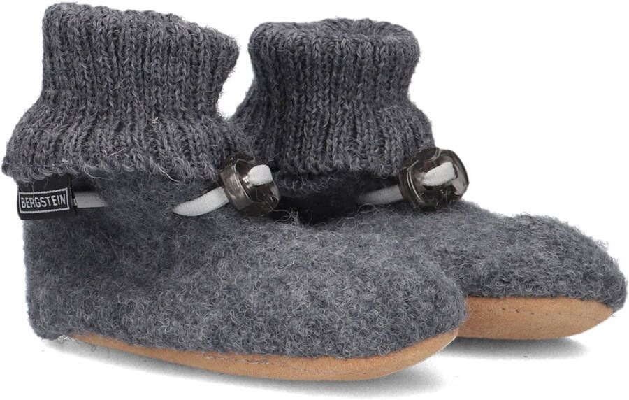 Bergstein Cozy Baby Sloffen Unisex Junior Grey