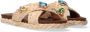 BIBI LOU Slippers Dames 889z70hg Maat: 36 Materiaal: Raffia Kleur: Beige - Thumbnail 1