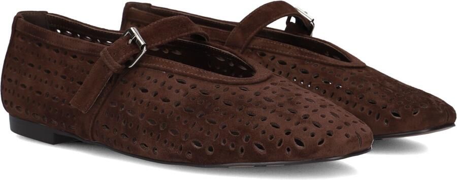 BIBI LOU Ballerina Dames 604z38vk Maat: 42 Materiaal: Suède Kleur: Bruin