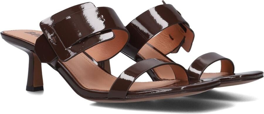 BIBI LOU Muiltjes Dames 662z21vk Mules Maat: 40 Materiaal: Lakleer Kleur: Bruin