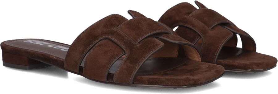 BIBI LOU Slippers Dames 760z30vk Maat: 39 Materiaal: Suède Kleur: Bruin