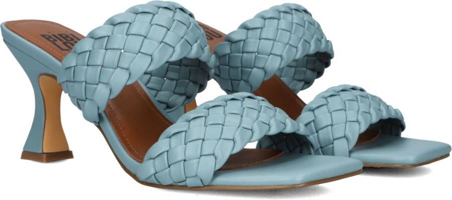 BIBI LOU Muiltjes Dames 876z11hg Maat: 38 Materiaal: Leer Kleur: Blauw