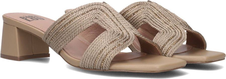 BIBI LOU Muiltjes Dames 879z94hg Maat: 42 Materiaal: Leer Kleur: Camel