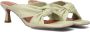 Bibi Lou Statement Hoge Hak Sandalen Green Dames - Thumbnail 1