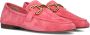 BIBI LOU Loafers Dames 582z30vk Maat: 40 Materiaal: Suède Kleur: Rood - Thumbnail 1