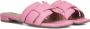 BIBI LOU Slippers Dames 760z10vk Maat: 39 Materiaal: Leer Kleur: Roze - Thumbnail 1