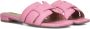 BIBI LOU Slippers Dames 760z10vk Maat: 38 Materiaal: Leer Kleur: Roze - Thumbnail 1