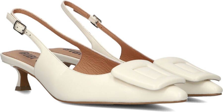 BIBI LOU Slingbacks Dames 641z10vk Maat: 41 Materiaal: Leer Kleur: Wit