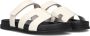 BIBI LOU Slippers Dames 525z32 Maat: 38 Materiaal: Leer Kleur: Wit - Thumbnail 1