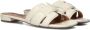 BIBI LOU Slippers Dames 760z10vk Maat: 42 Materiaal: Leer Kleur: Wit - Thumbnail 1