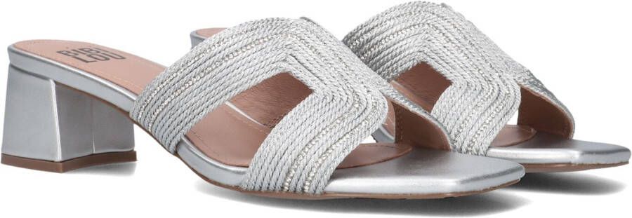 BiBi Lou Dames Slippers 879z94hg Gun Metal Oud-zilver