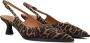 BILLI BI Slingbacks Dames A8089 Maat: 40 Materiaal: Suède Kleur: Bruin - Thumbnail 1