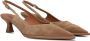 BILLI BI Slingbacks Dames A8089 Maat: 38 Materiaal: Suède Kleur: Bruin - Thumbnail 1