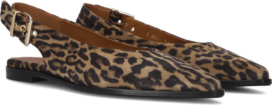 BILLI BI Slingbacks Dames A8301 Maat: 40 Materiaal: Suède Kleur: Bruin