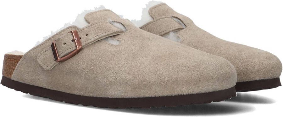 BIRKENSTOCK Beige Instappers Boston