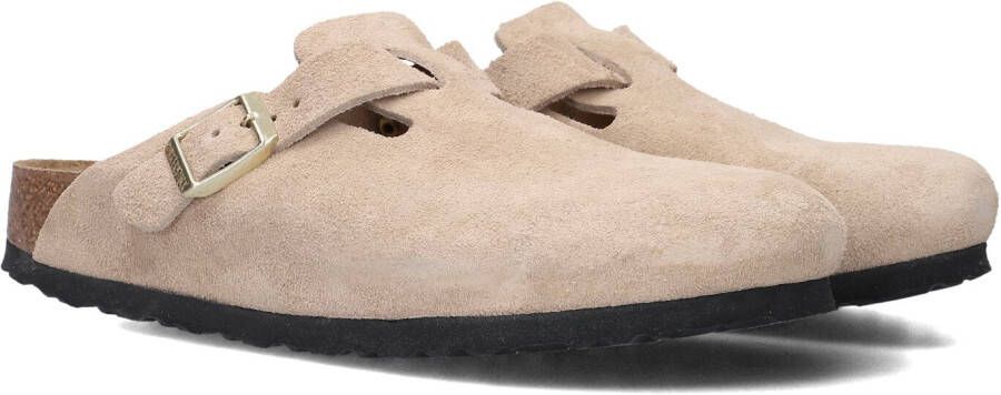 BIRKENSTOCK Instappers Boston Bs Maat: 43 Materiaal: Suède Kleur: Beige