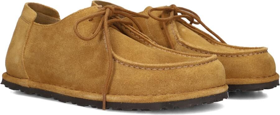 BIRKENSTOCK Veterschoenen Dames Utti Lace W Maat: 43 Materiaal: Suède Kleur: Camel