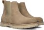 BIRKENSTOCK Chelsea Boots Heren Highwood Slip On Men Maat: 42 Materiaal: Suède Kleur: Taupe - Thumbnail 1