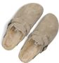 BIRKENSTOCK Instappers Dames Boston W Maat: 36 Materiaal: Suède Kleur: Taupe - Thumbnail 1