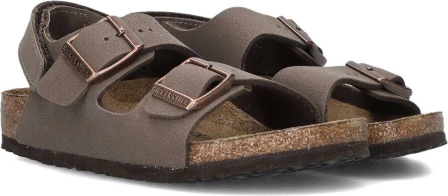Birkenstock Milano Hl Kinder Sandalen Birkibuc Fashion Wear Kinderen