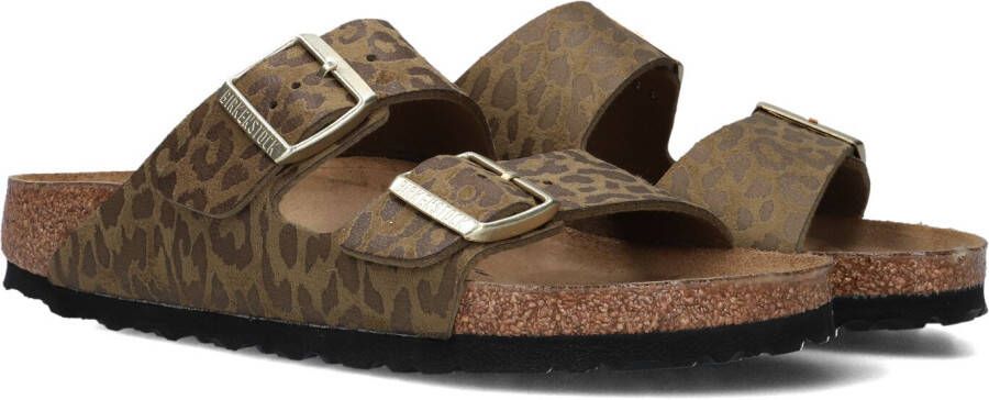 BIRKENSTOCK Slippers Dames Arizona Bs Maat: 39 Materiaal: Suèdelook Kleur: Bruin
