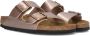 BIRKENSTOCK Slippers Dames Arizona Dames Maat: 35 Materiaal: Leer Kleur: Brons - Thumbnail 1