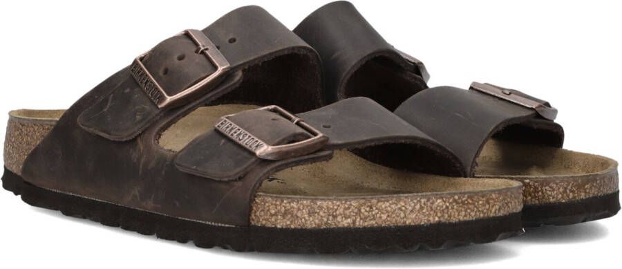 BIRKENSTOCK Slippers Dames Arizona Dames Maat: 43 Materiaal: Suède Kleur: Bruin