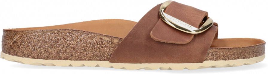 Birkenstock slippers MADRID BIG BUCKLE met ergonomisch gevormd