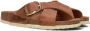 Birkenstock Siena Big Buckle Dames Slippers Cognac Narrow-fit - Thumbnail 1