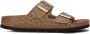 Birkenstock Arizona Leopard narrow BF SMU Dames Slippers Gold - Thumbnail 1