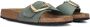 BIRKENSTOCK Slippers Dames Madrid Buckle Nub Slip Maat: 43 Materiaal: Suède Kleur: Groen - Thumbnail 1