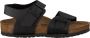 Birkenstock New York Kids Sandalen Black Narrow-fit Zwart Imitatieleer - Thumbnail 1