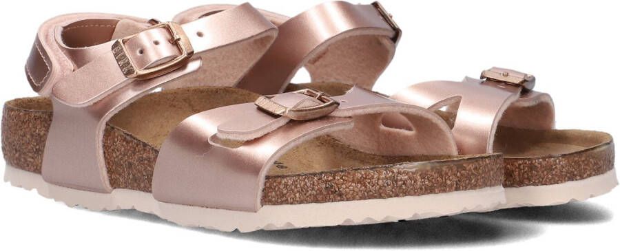 Birkenstock Rio AS Kids Birko-Flor Narrow Fit Electric Metallic Copper