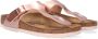 Birkenstock Gizeh Kids Slippers Electric Metallic Copper Regular fit | Goud | Imitatieleer - Thumbnail 1