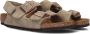 Birkenstock Kids Milano Narrow Suede Taupe - Thumbnail 1