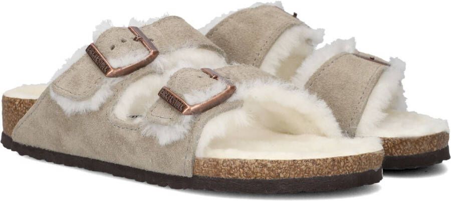 BIRKENSTOCK Bruine Slippers Arizona Shearling