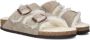 BIRKENSTOCK Taupe Slippers Arizona Shearling - Thumbnail 1