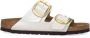 Birkenstock Arizona Dames Slippers Graceful Pearl White Narrow fit | Wit | Imitatieleer - Thumbnail 1