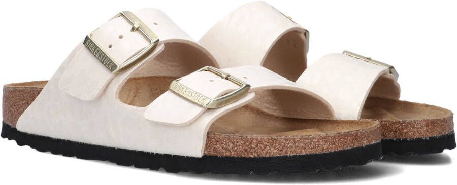 BIRKENSTOCK Slippers Dames Arizona Bs Maat: 39 Materiaal: Leatherlook Kleur: Wit