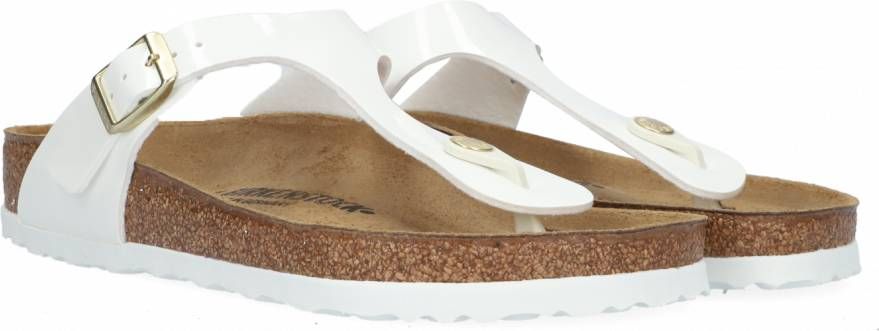 Birkenstock Witte Slippers Gizeh