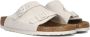 BIRKENSTOCK Slippers Dames Zurich Dames Maat: 41 Materiaal: Suède Kleur: Wit - Thumbnail 1