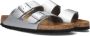 Birkenstock Klassieke Comfort Slider Arizona BS Dames Sandaal Grijs Dames - Thumbnail 1