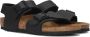 Birkenstock New York Kids Sandalen Black Narrow-fit Zwart Imitatieleer - Thumbnail 8