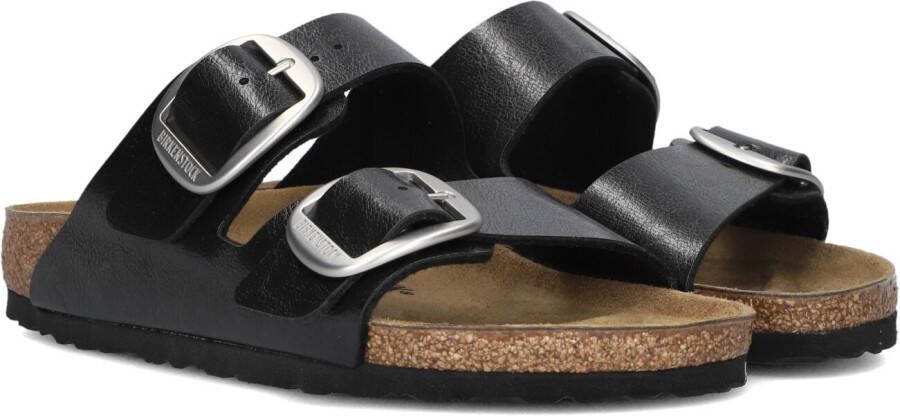 BIRKENSTOCK Slippers Dames Arizona Dames Maat: 39 Materiaal: Leer Kleur: Zwart