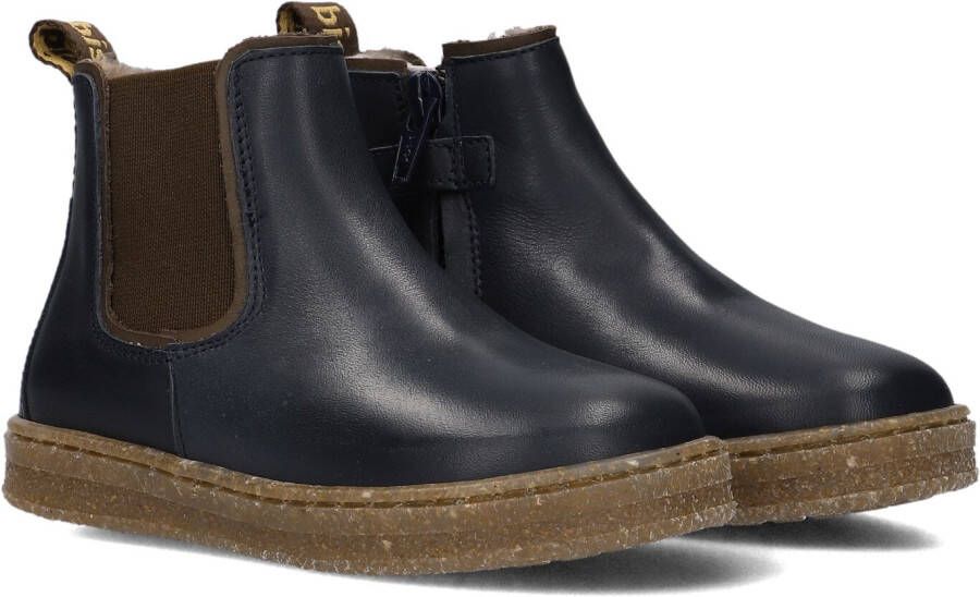 Bisgaard Kid's Phillip Lamb Winterschoenen blauw bruin